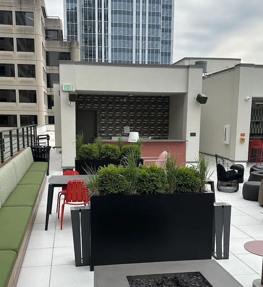 Rooftop Bar Installation
