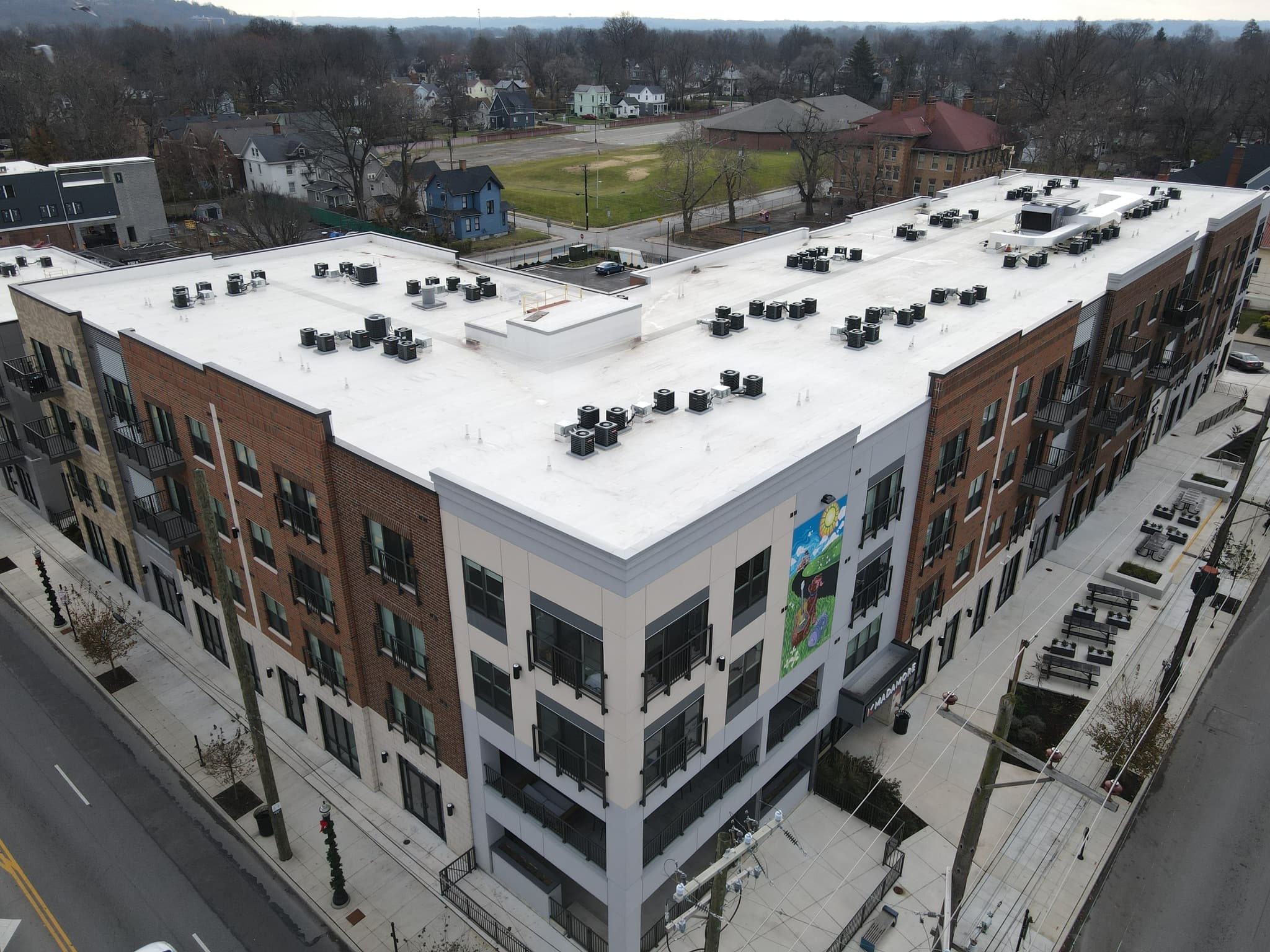 Multi-Family Flat Roof